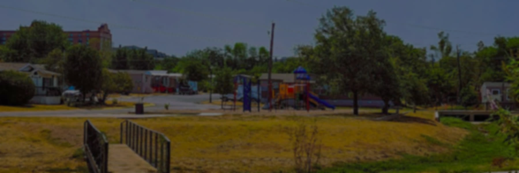 Well-kept grounds and sites at Blessing Community